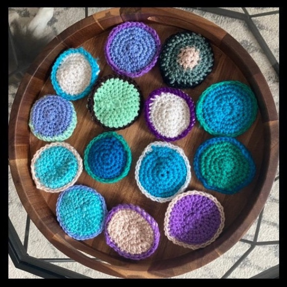 Facial scrubbies!